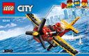 LEGO 60144 letadlo RedBull - manual