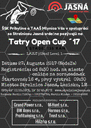Pozvánka Tatry Open Cup ´17
